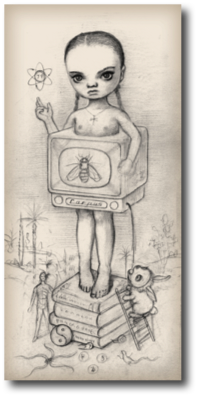 Kate
Mark Ryden, 2001
12&rdquo; x 6&rdquo;